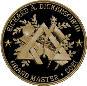 Grand Lodge Challenge Coin